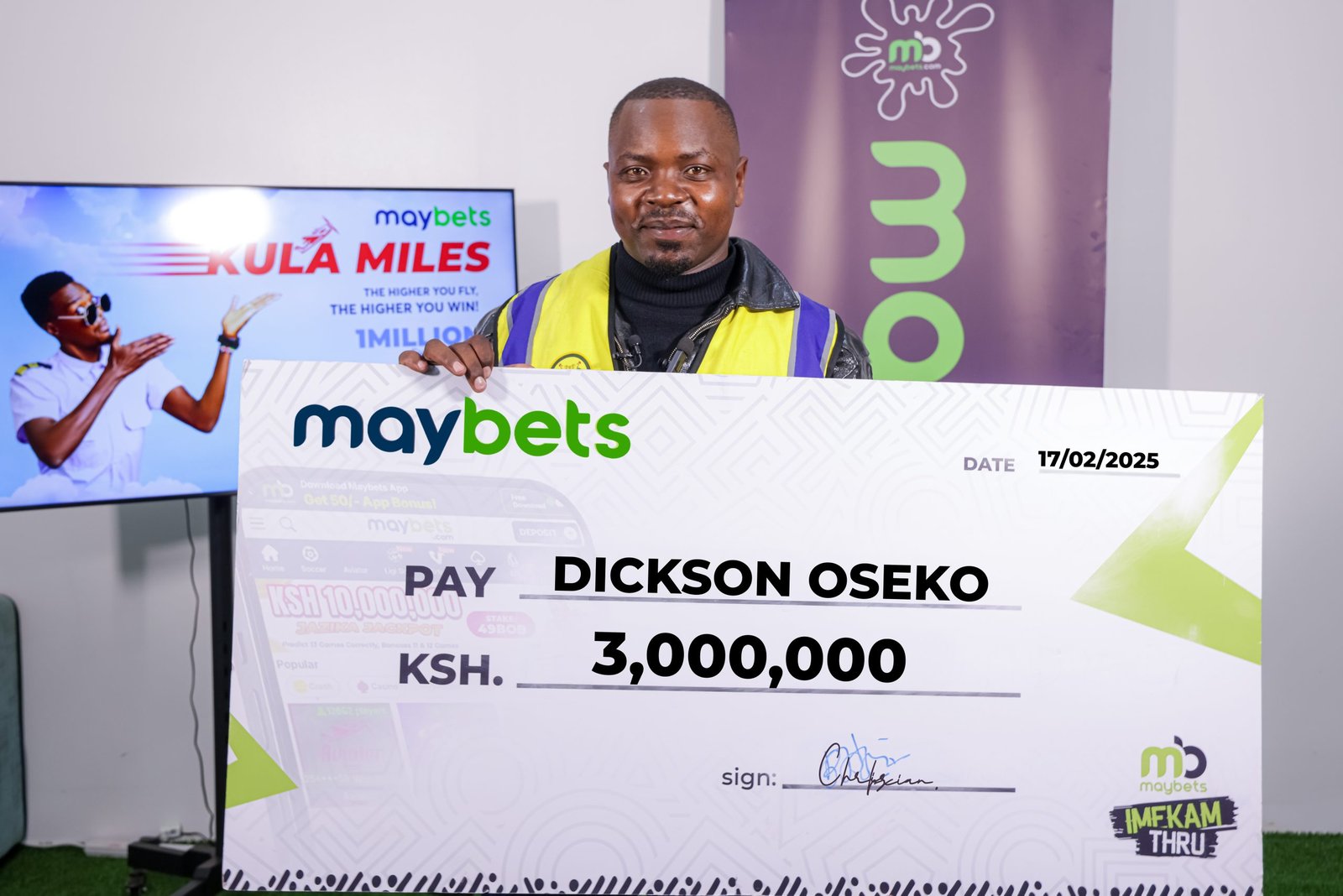 Boda Boda Rider Hits Ksh 3 Million Jackpot on Maybets Aviator