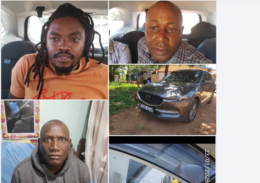 FAKE POLICE GANG BUSTED: THREE ARRESTED OVER SERIES OF MULTI-MILLION ROBBERIES IN NAIROBI