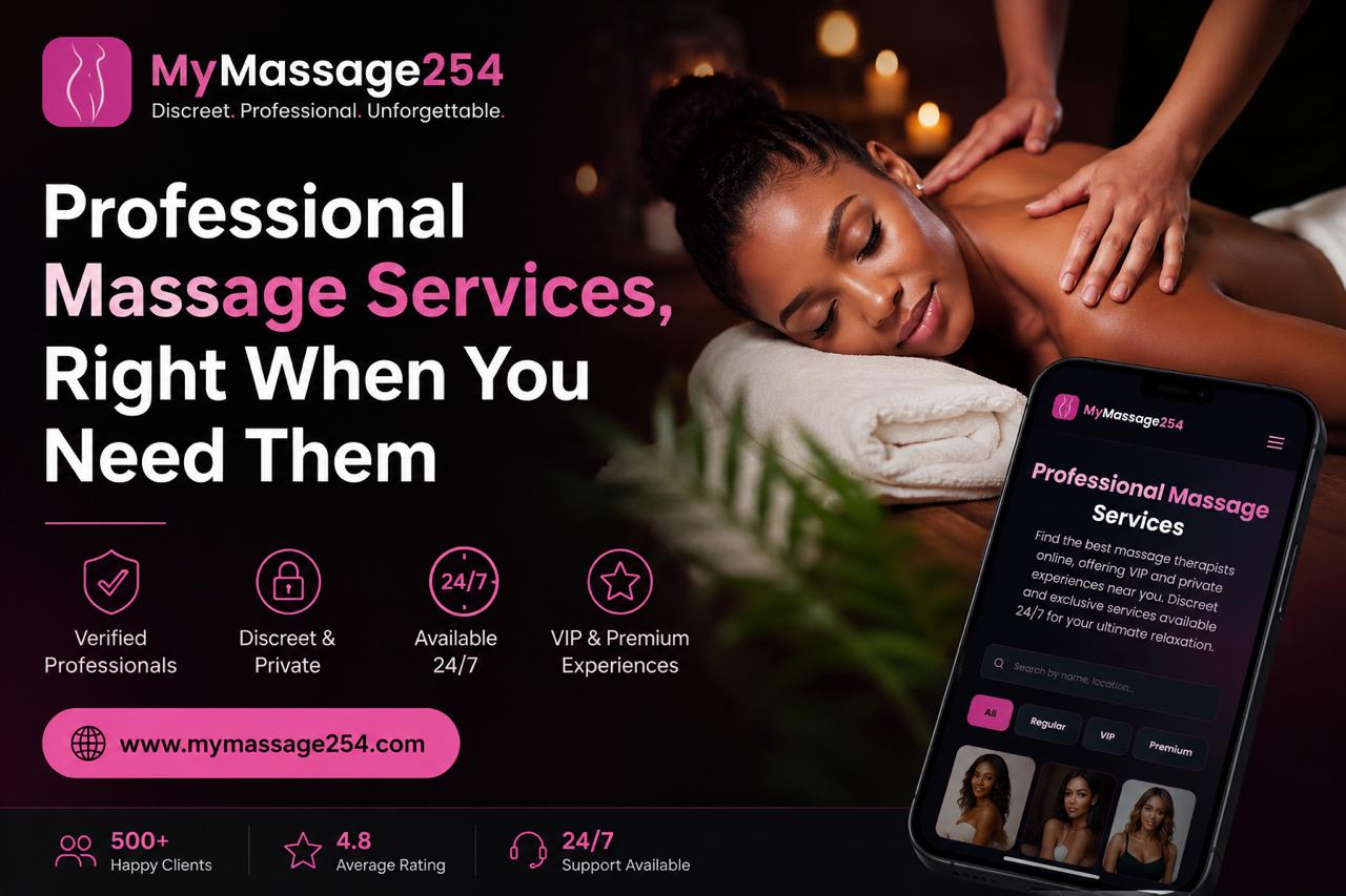 How to Find Professional Massage Services Online in Kenya: A Complete Guide