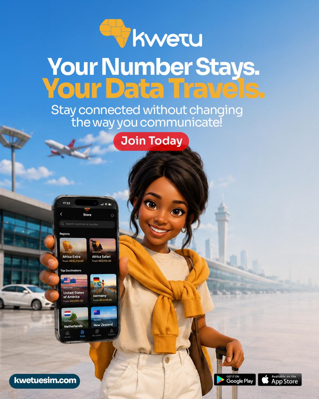 Forget Airport SIM Queues: Kwetu eSIM Offers Instant Data in 190+ Destinations